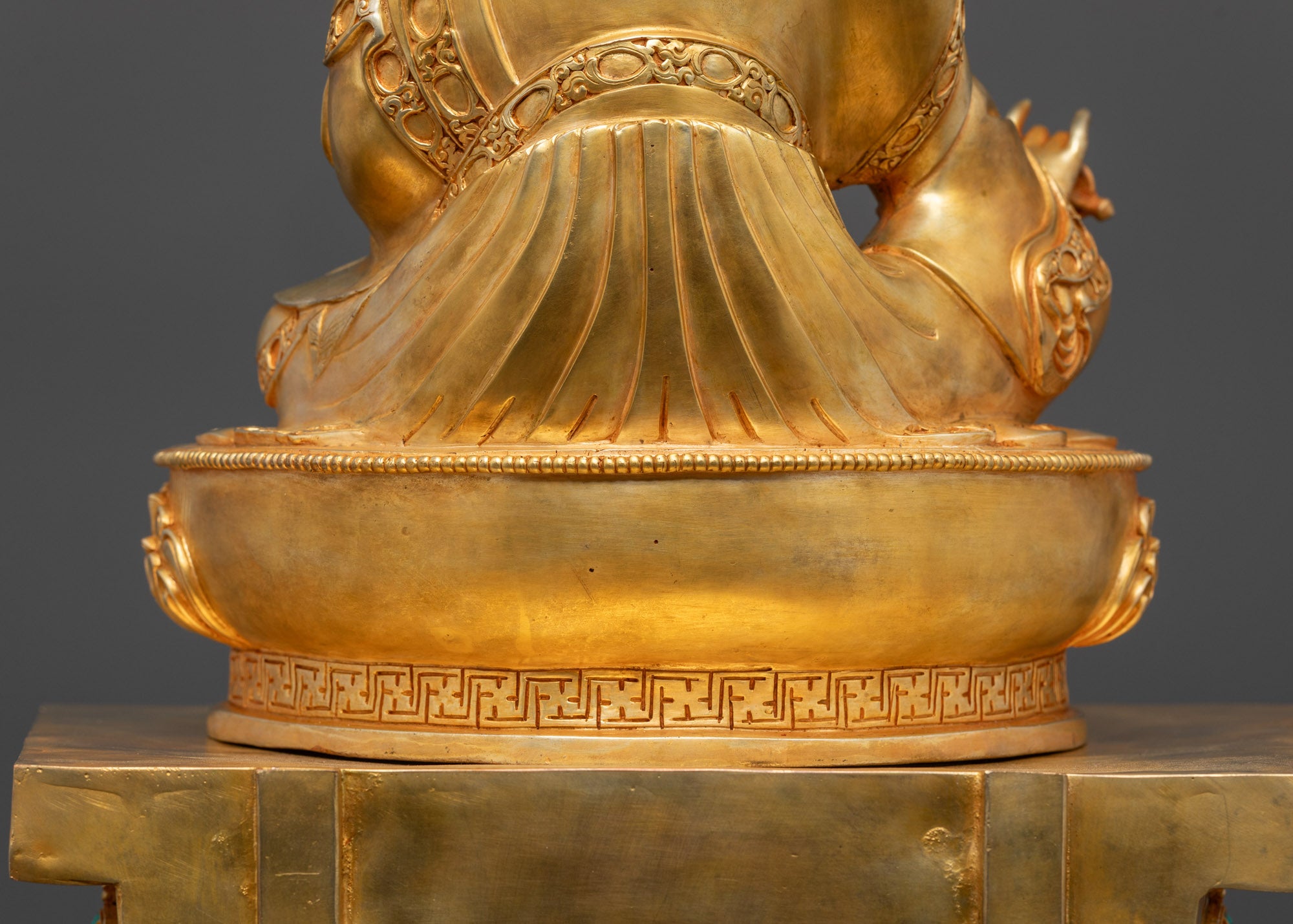 Majestic Statue of Guru Rinpoche | Handmade Nepalese Artwork