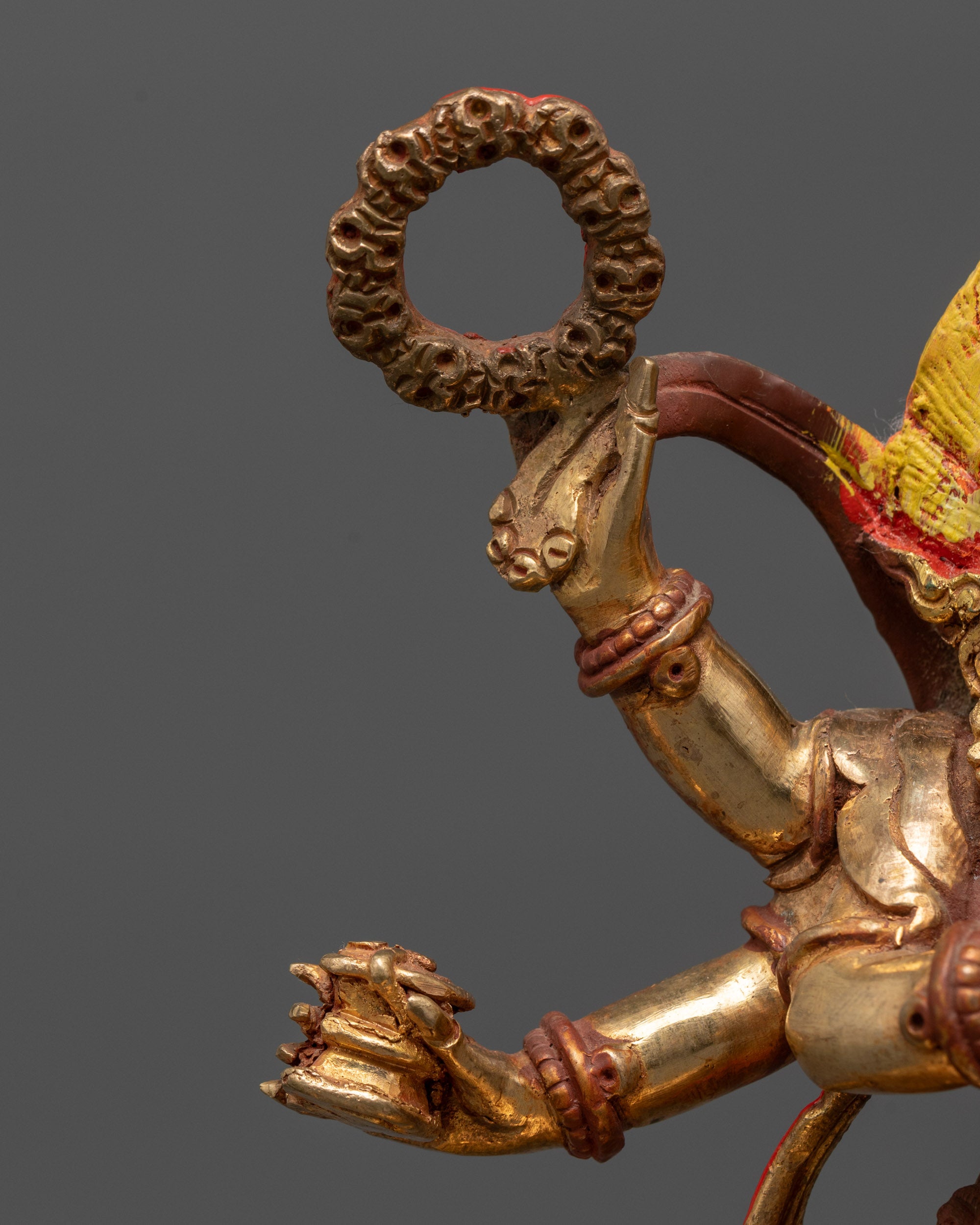 Six-Armed Mahakala Statue | Defender of Vajrayana Traditions