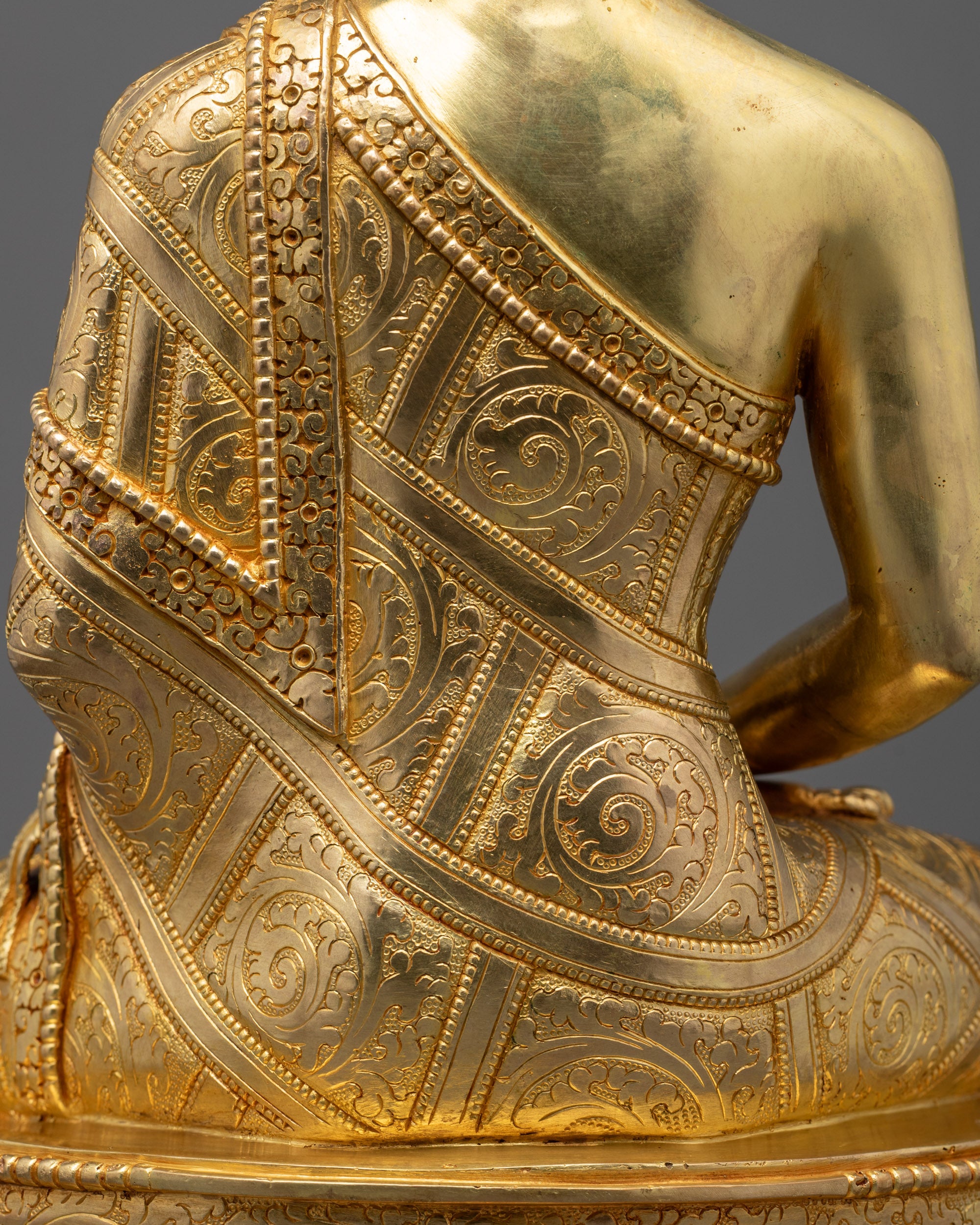 Meditation-Grade Amitabha Buddha Idol | Nepalese Artisan Craft
