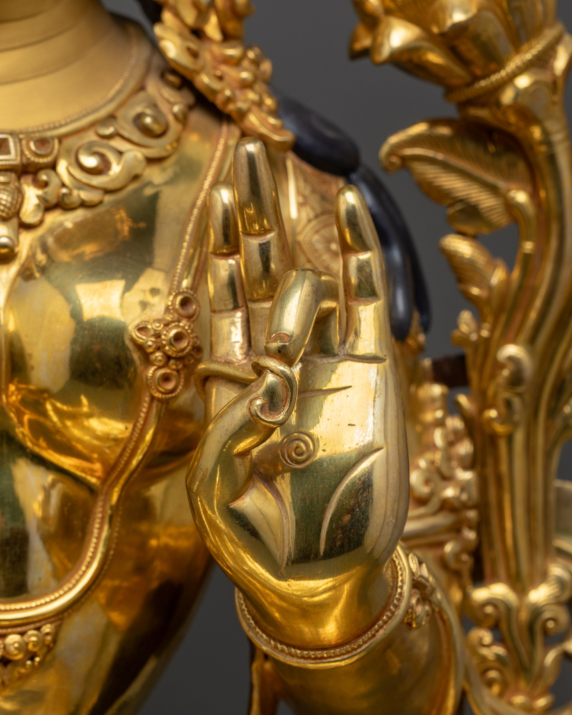 Masterpiece Green Tara Statue | Timeless Handcrafted Buddhist Goddess