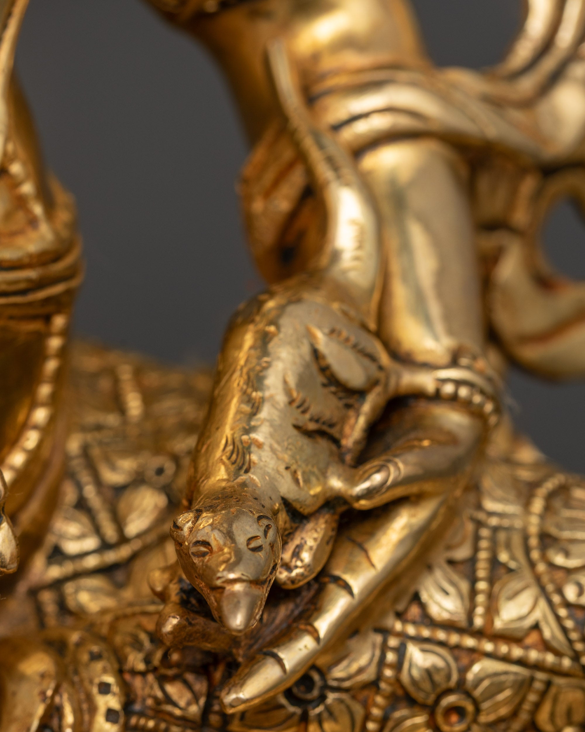 Jambhala Statue for Prosperity | Buddhist Deity of Wealth