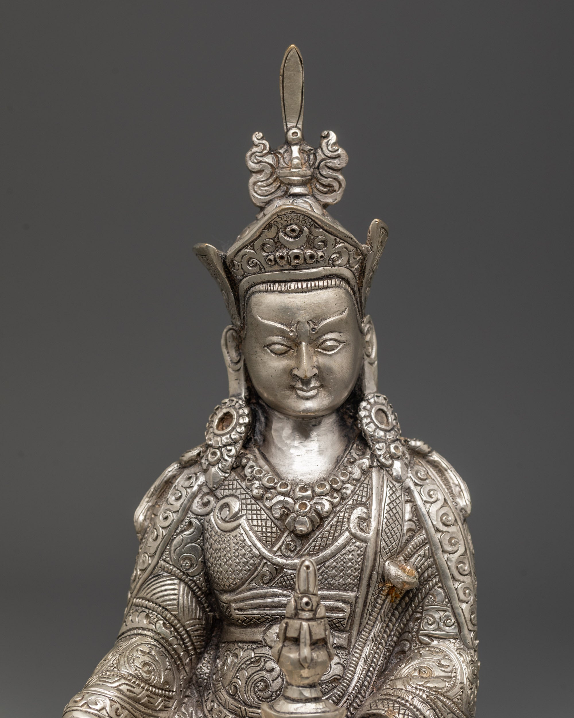 Guru Rinpoche Sculpture for Devotional Practice