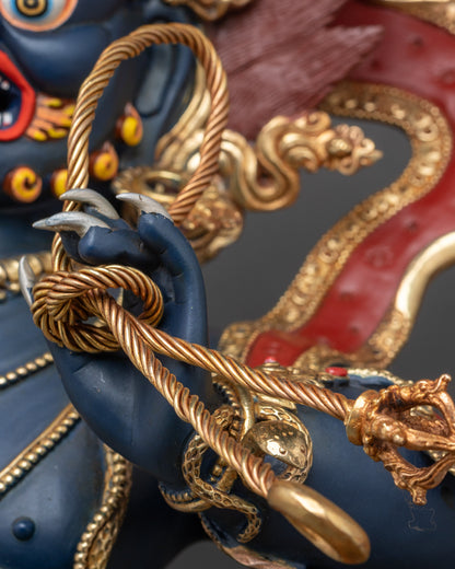 Large Vajrapani Statue | High-Quality Tibetan Vajra Protector Figurine