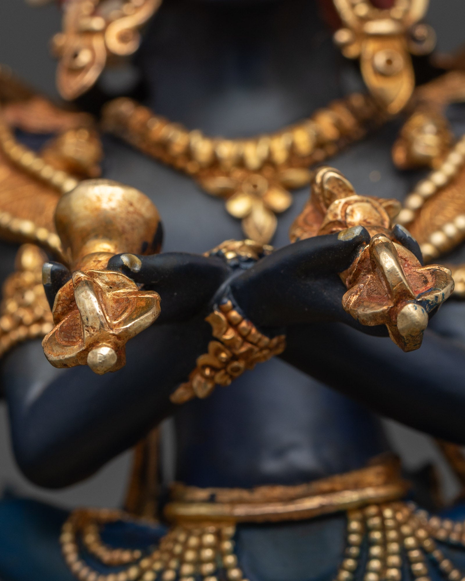 Chakrasamvara Statue with Consort | Yab-Yum Buddhist Sculpture