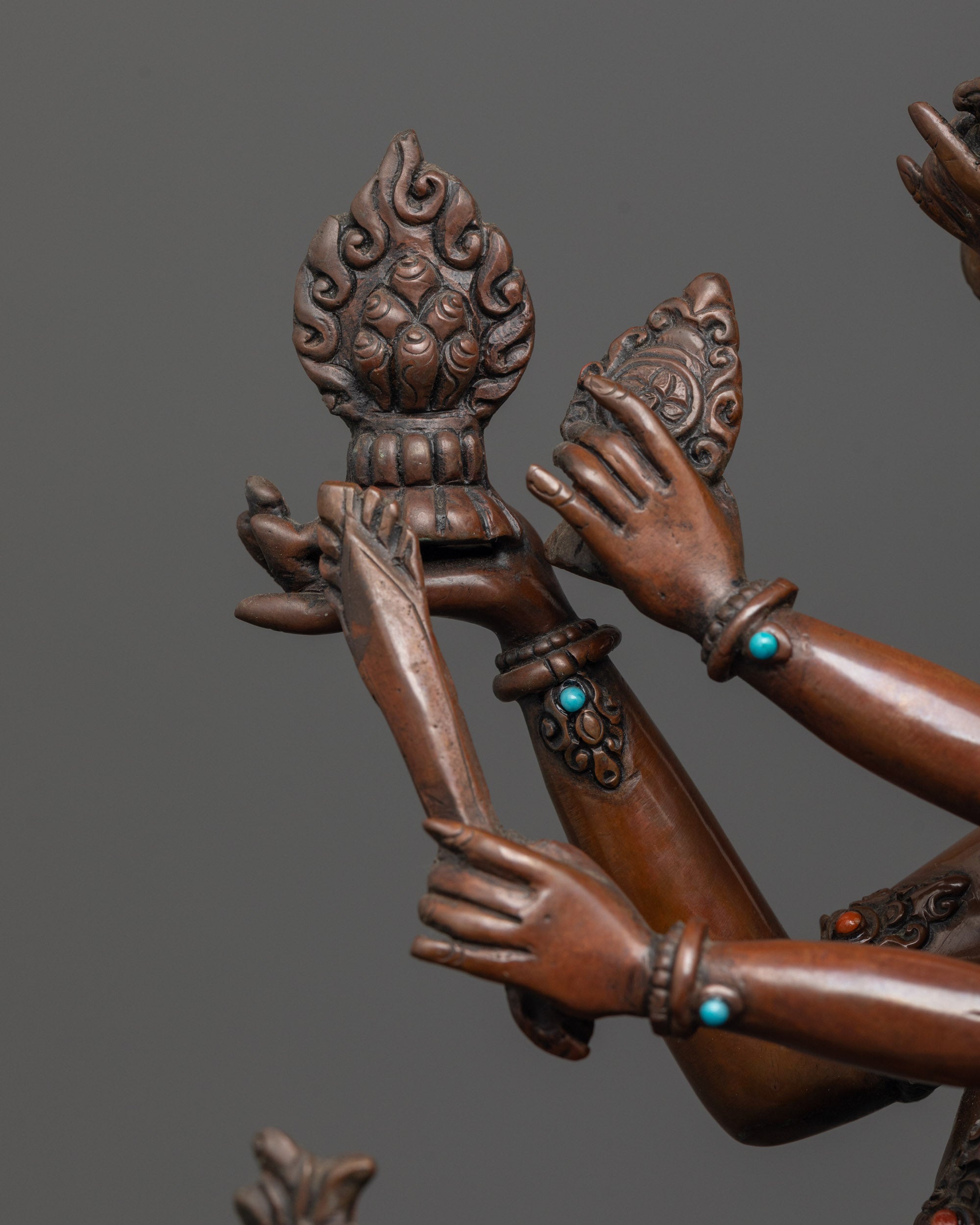 Guhyasamaja Union Statue | Vajrayana Buddhist Sculpture for Altars