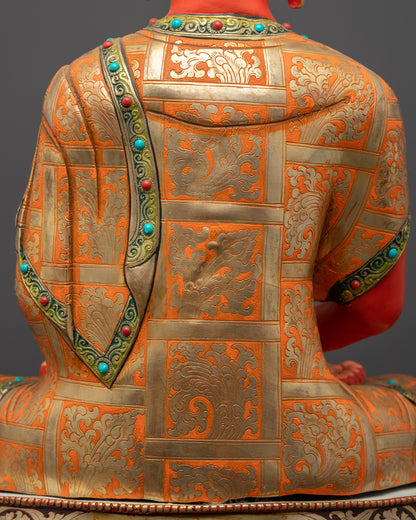 Spiritual Amitabha Buddha Statue | Nepalese for Pure Land Devotion