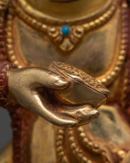 Black Dzambhala Statue | Buddhist Prosperity Protector