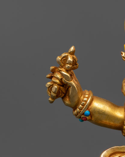 Tibetan Vajrapani Statue | Buddhist Wrathful Deity