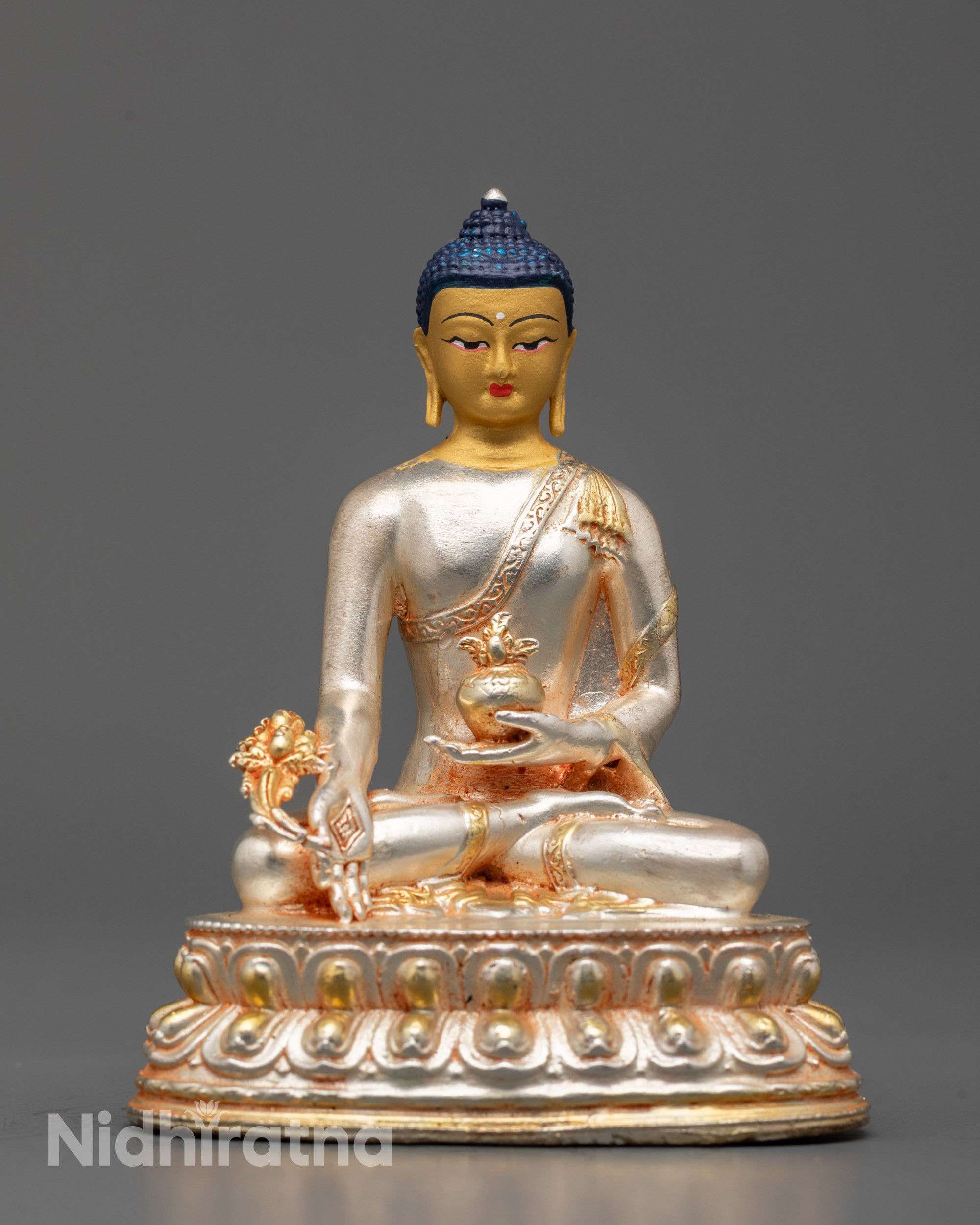 Sacred Medicine Buddha Statue for Healing and Wellness