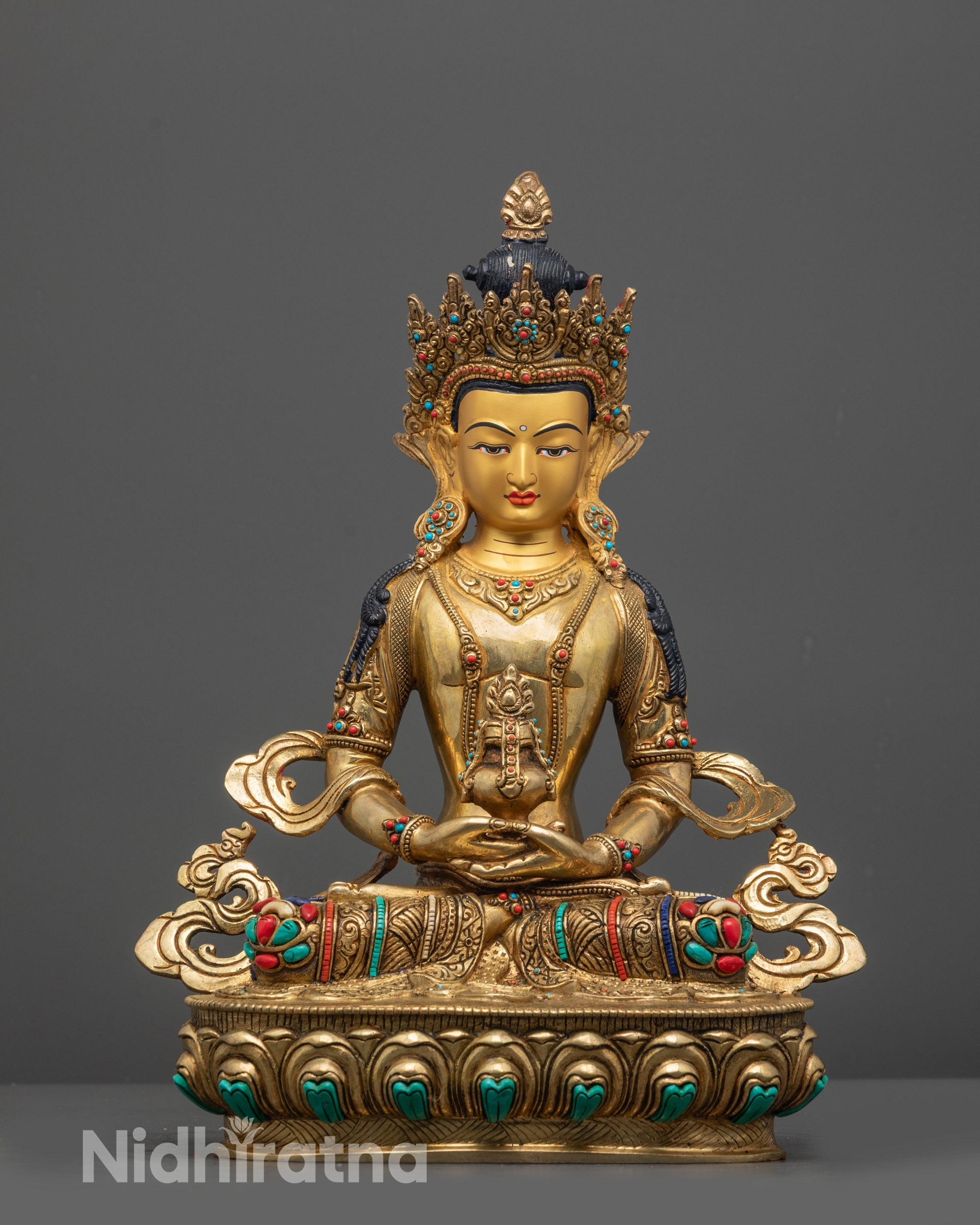 Traditional Statue of Amitayus | Buddha of Longevity