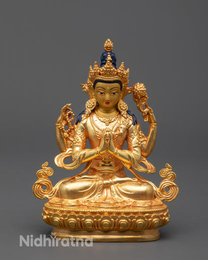 Chenrezig Statue | Tibetan Buddhist Deity of Compassion