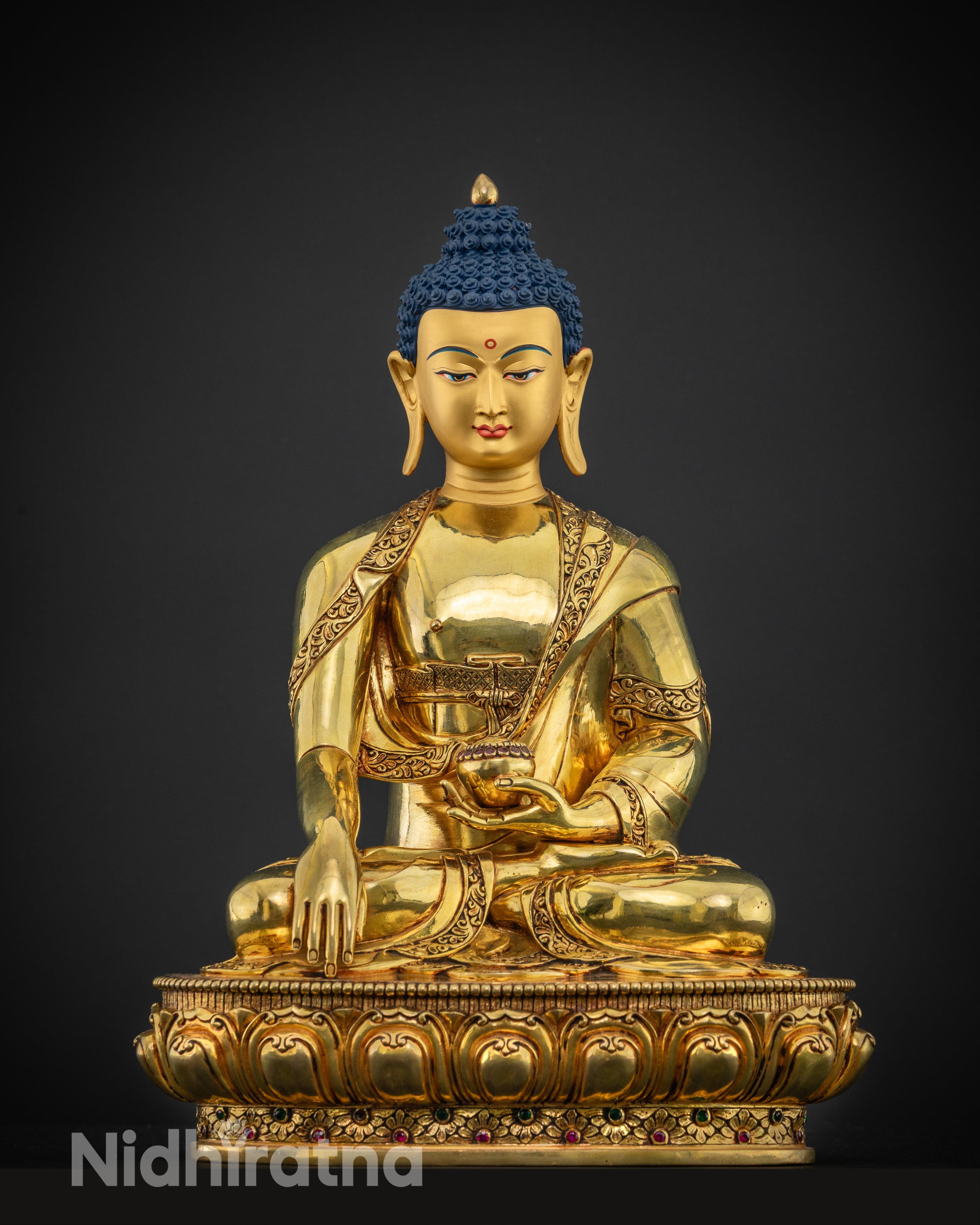 Masterpiece 16 Inch Shakyamuni Buddha Statue: Perfect for Spiritual Practice