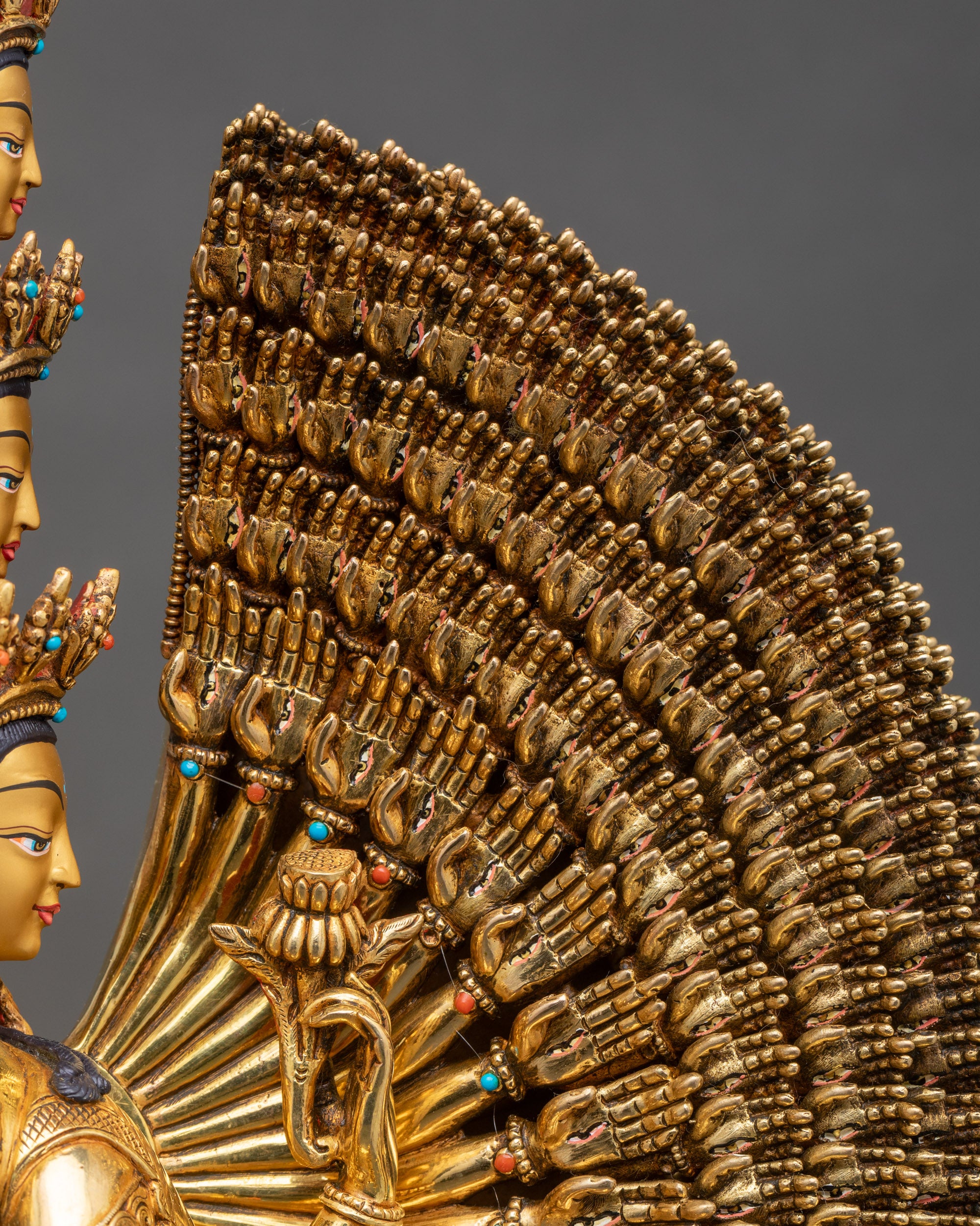 1000 Armed Chenrezig Statue | Sahasrabhuja Avalokiteshvara Sculpture