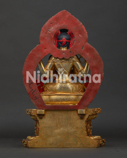 chenrezig-on-throne-statue-back-view-with-halo-and-copper-craftsmanship