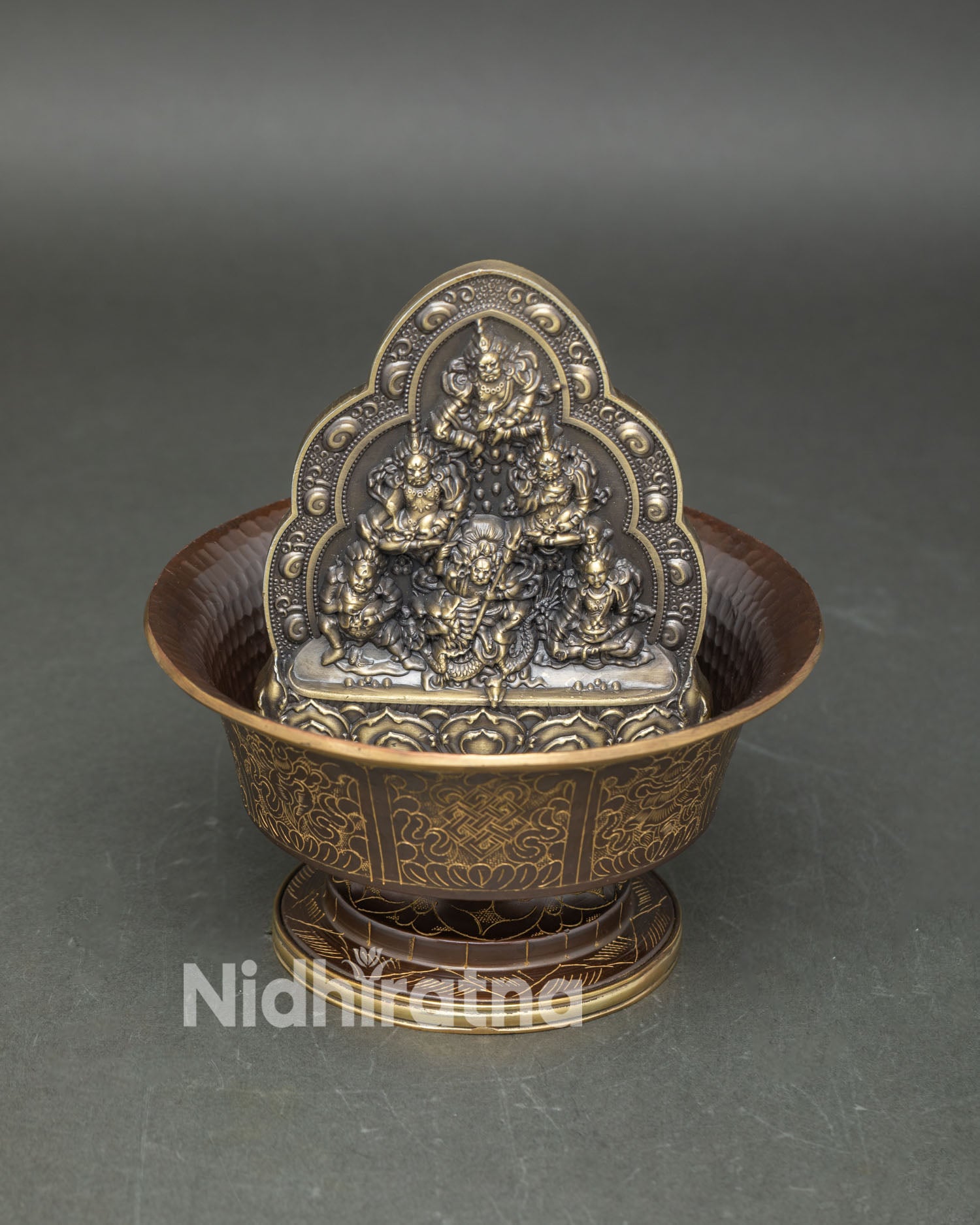 Dzambhala Water Offering Set for abundance karma blessings