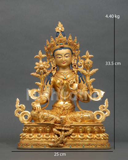 Green Tara Statue