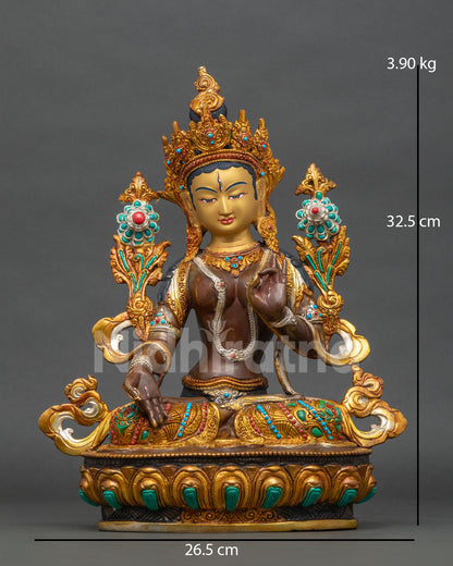 White Tara Statue