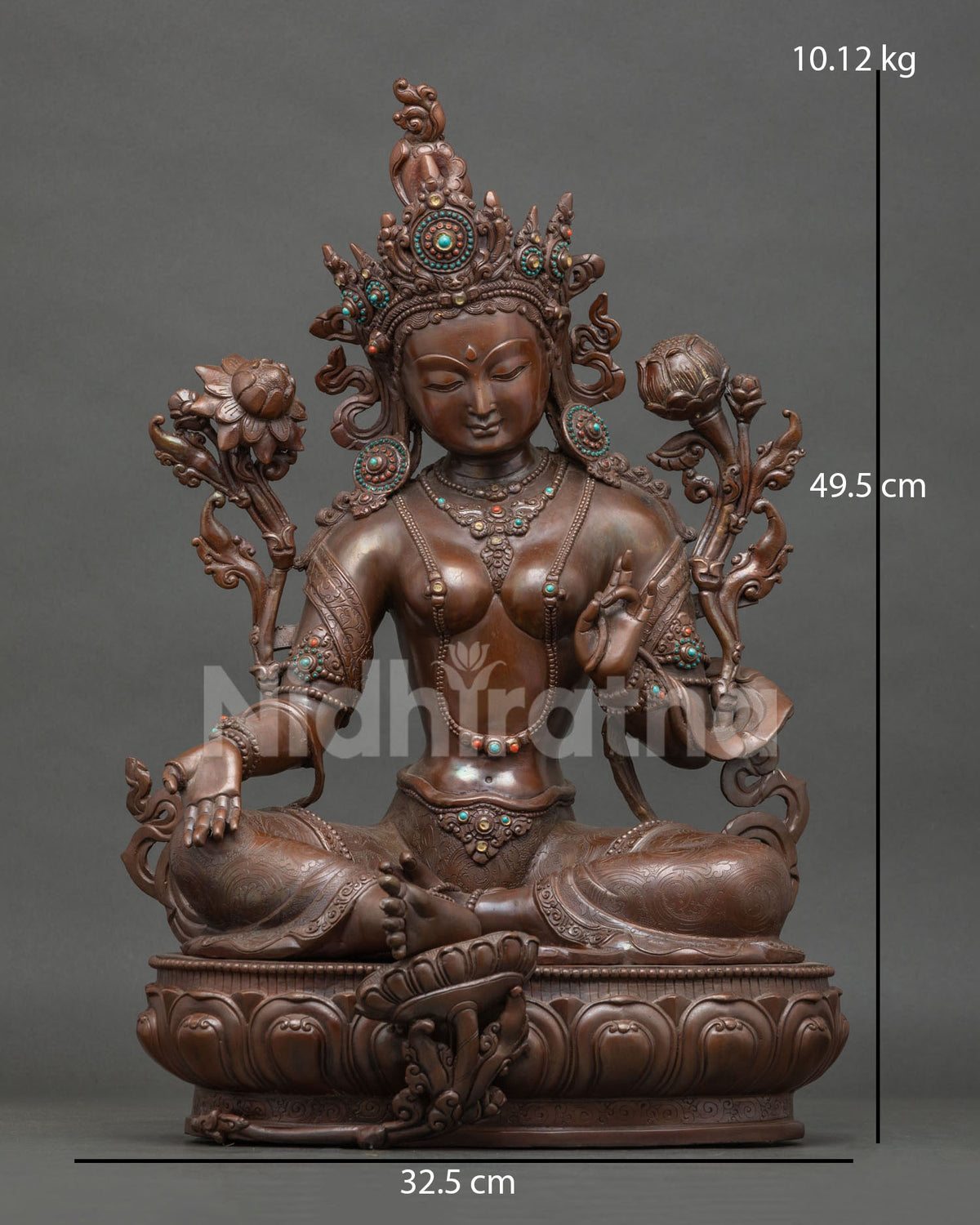 Green Tara Statue