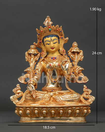 White Tara Statue