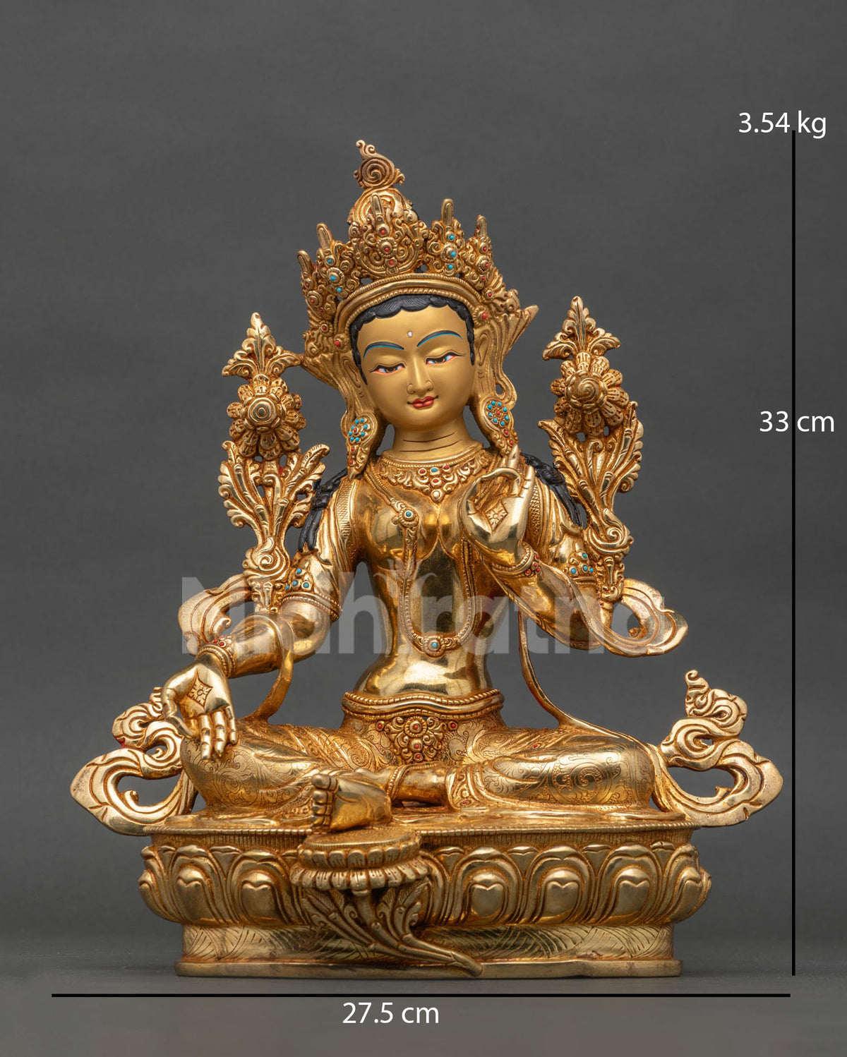 Green Tara Statue