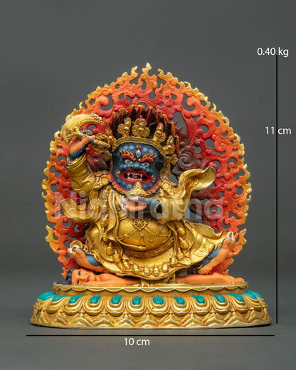 Mahakala Bernegchen Statue
