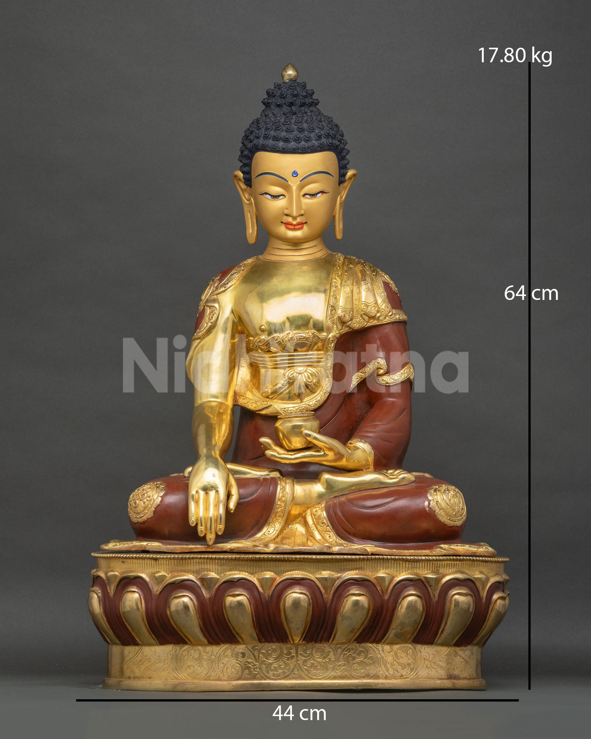 Shakyamuni Buddha With it's Followers