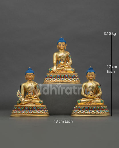 Three Buddha Set