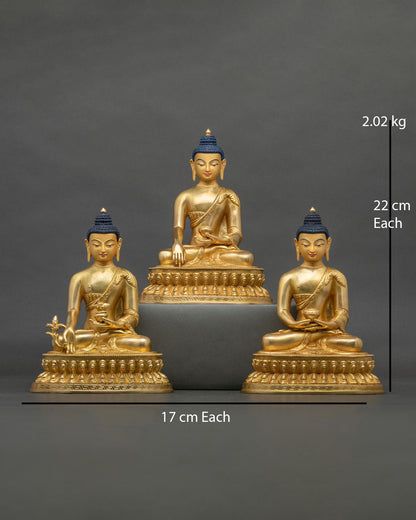 Three Buddha Set
