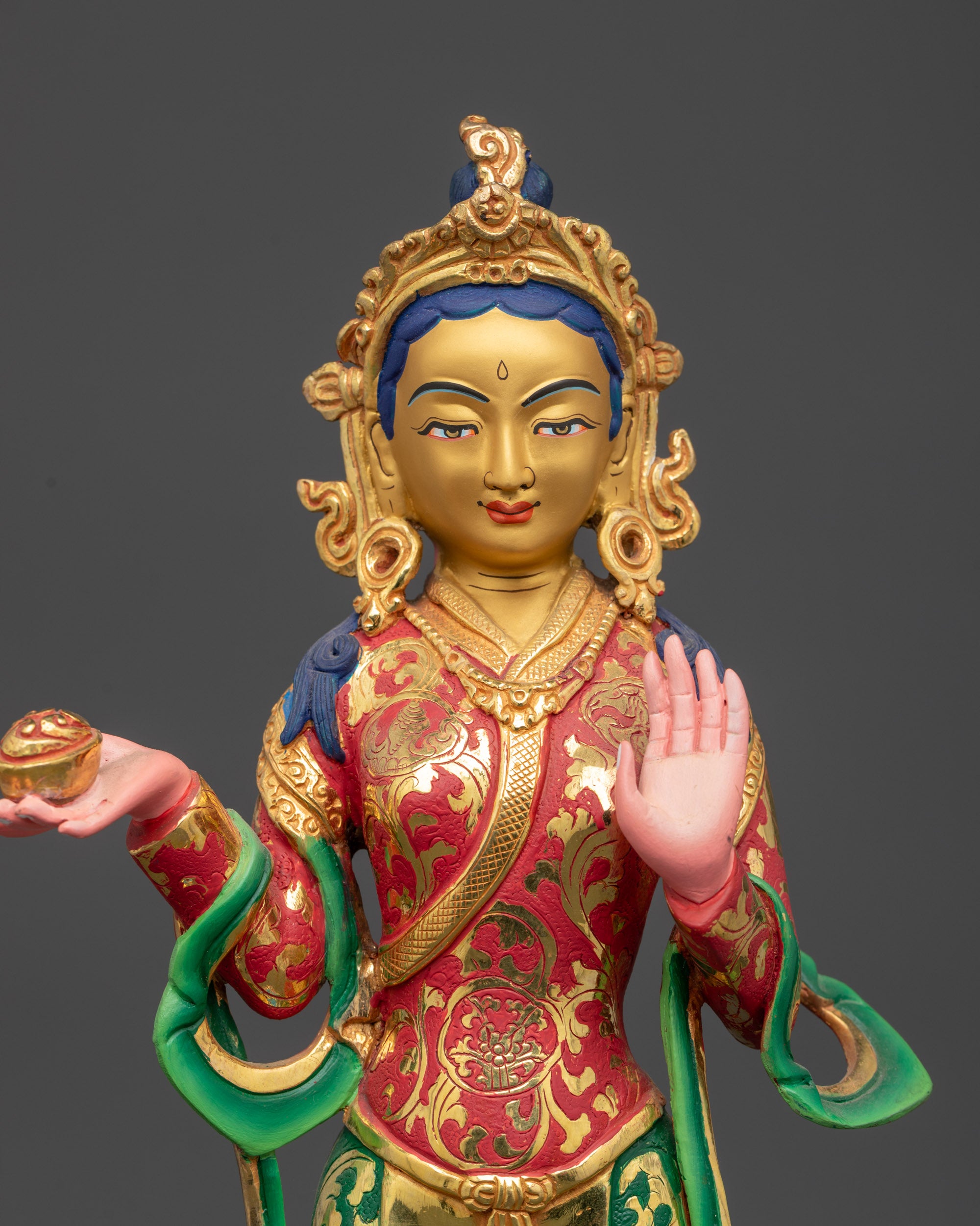 Yeshe Tsogyal and Mandarva Statue