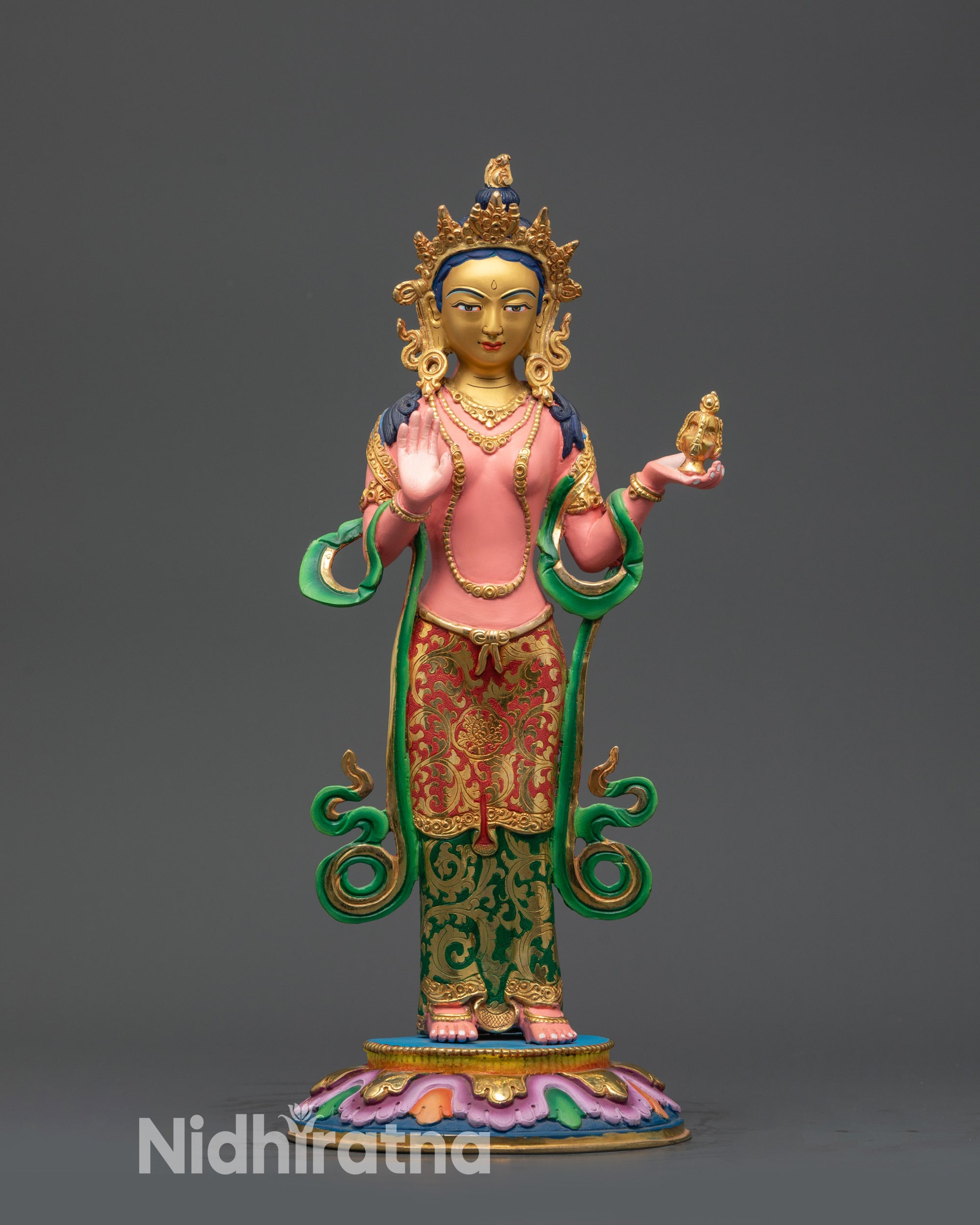Yeshe Tsogyal and Mandarva Statue