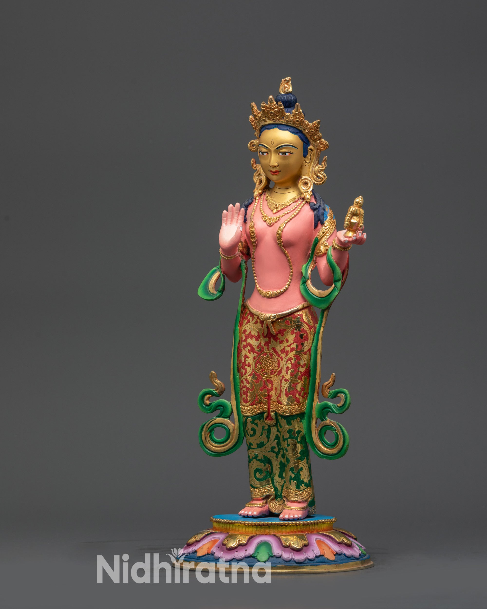 Yeshe Tsogyal and Mandarva Statue