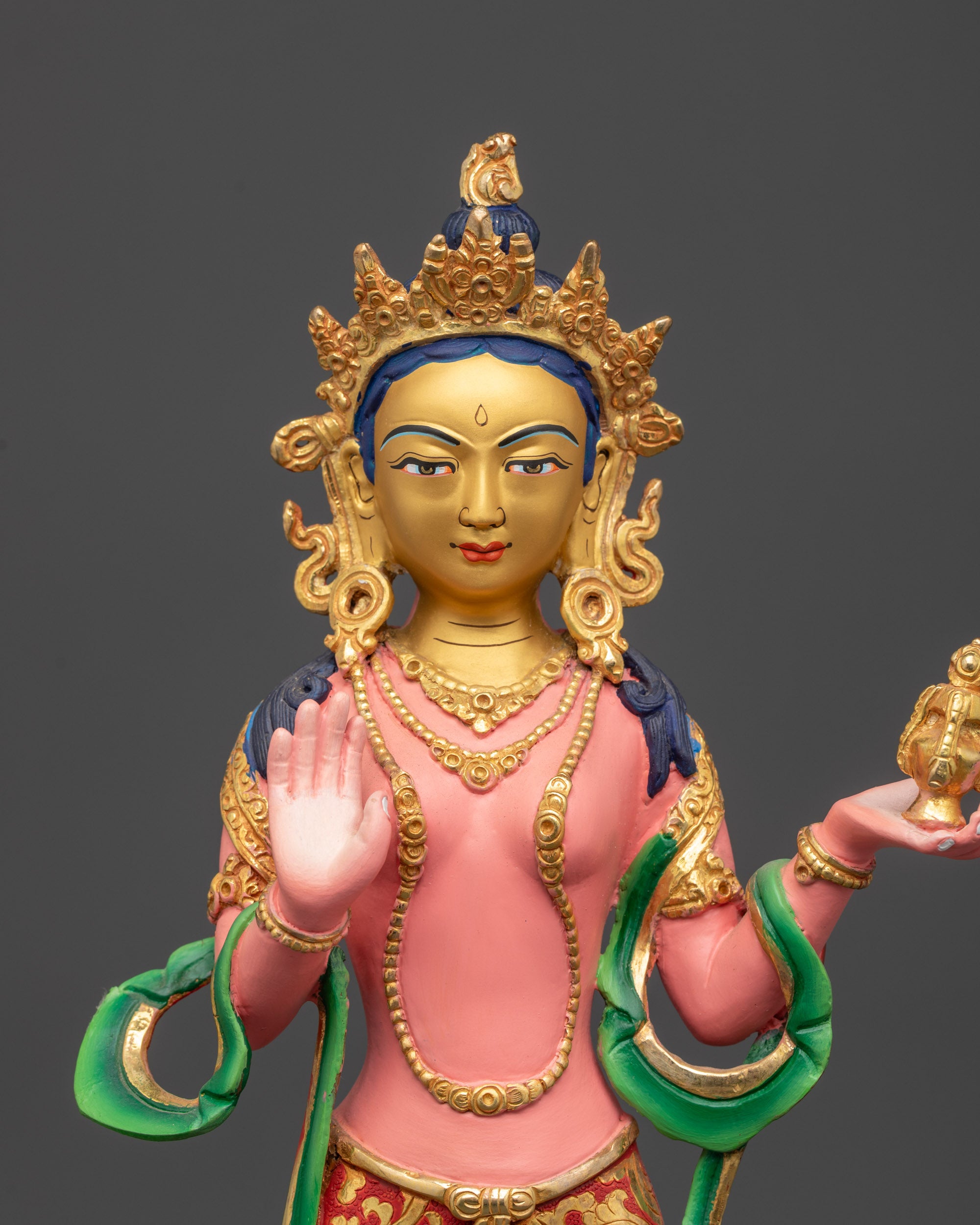 Yeshe Tsogyal and Mandarva Statue