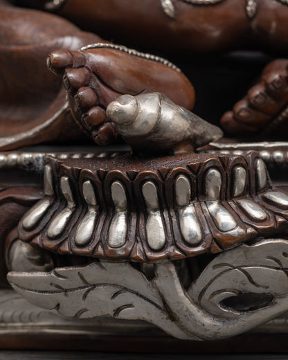 Handcrafted Five Dzambhala Statue Set | Sacred Five Jambhala Statues