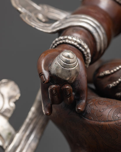 Handcrafted Five Dzambhala Statue Set | Sacred Five Jambhala Statues