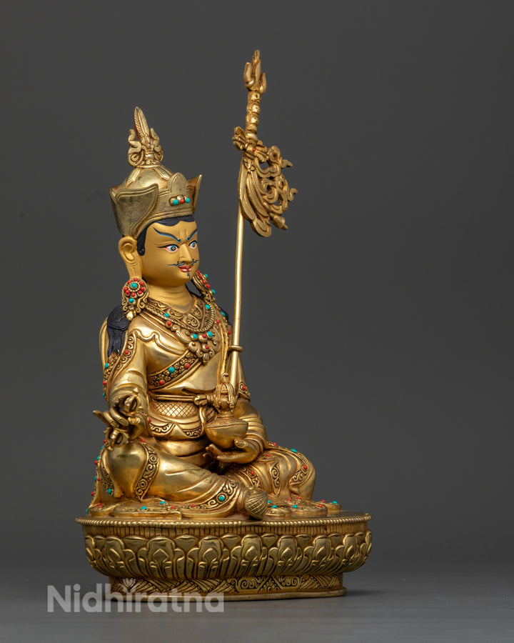 Guru Rinpoche Statue: A Sacred Representation of Tantric Mastery