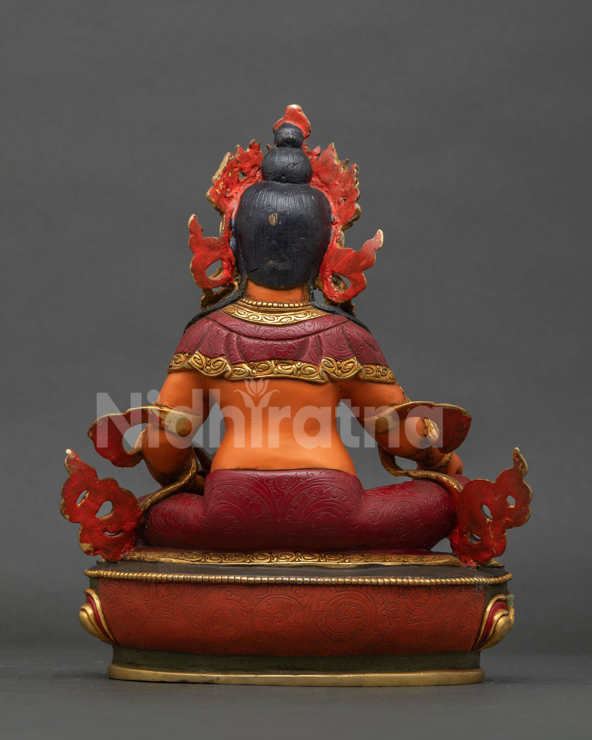 Handcrafted Dzambhala statue newari artists patan nepal.