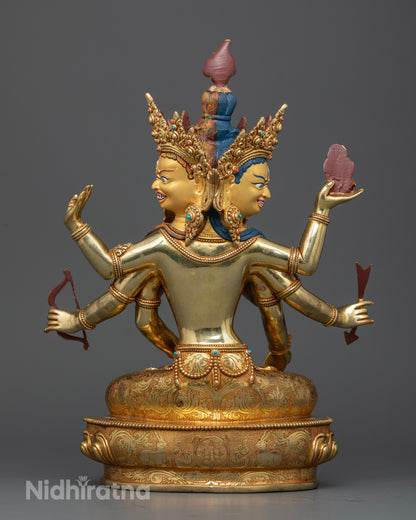 Handcrafted Namgyalma Statue Newari Artisan Patan Nepal Longevity Purification