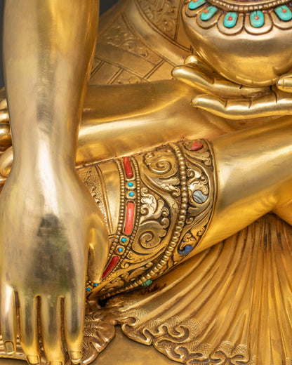 Big Shakyamuni Buddha Statue | Handicrafted Nepalese Sculptures