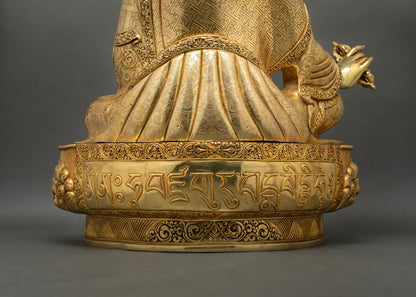 Guru Rinpoche Statue | Vajra Master Copper Sculpture