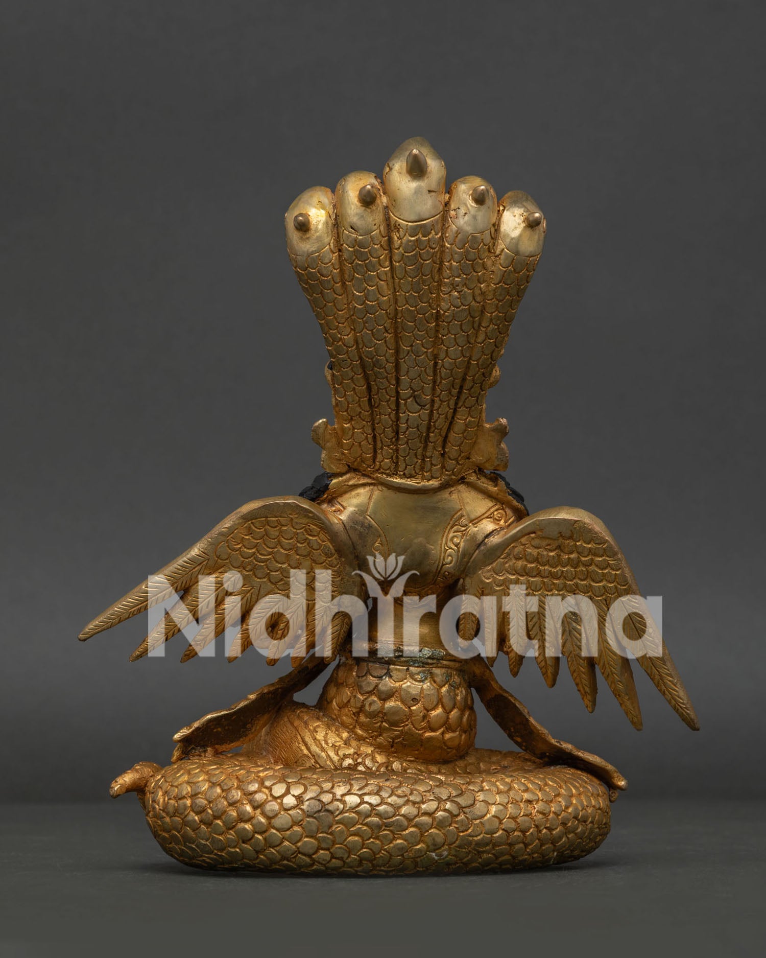 Himalayan Naga goddess statue symbolizing water nature fertility and protection