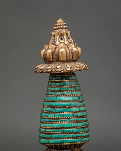 Kadampa Stupa showcasing intricate craftsmanship by Newari artisans in Patan, Nepal