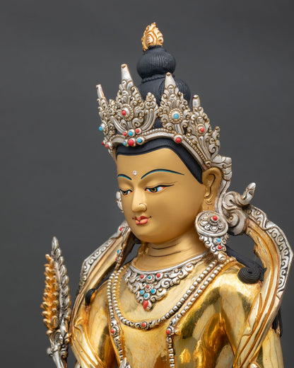 Kshitigarbha Statue | Sacred Bodhisattva of Compassion