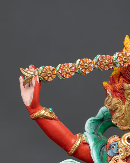 Magnetizing Kurukulla Statue | Handmade Tibetan Sculpture