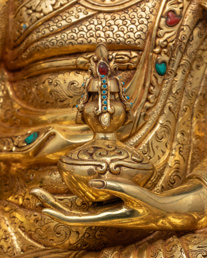 Guru Pema Jungne Statue: Symbol of Wisdom & Compassion