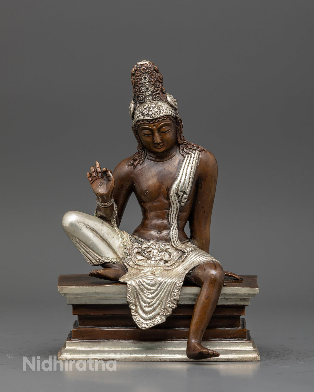 Lokeshwor statue handcrafted by newari artisans from patan nepal.