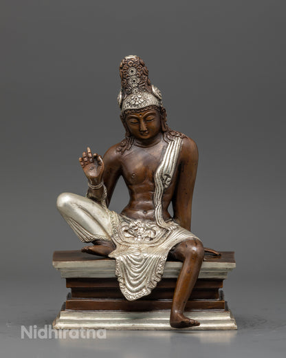Lokeshwor statue handcrafted by newari artisans from patan nepal.