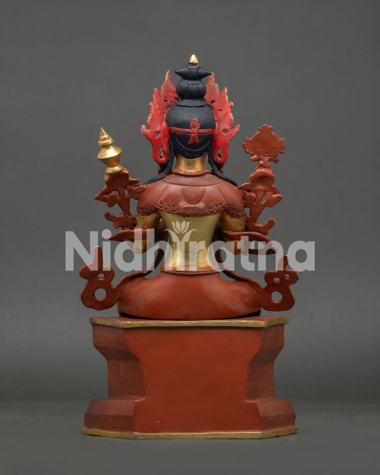 Maitreya Buddha Statue by Newari Artisans with Sacred Buddhist Details