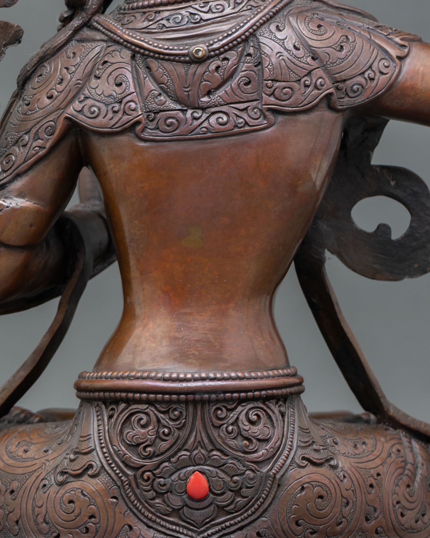 Handmade Manjushri Statue | Authentic Buddhist Wisdom Deity