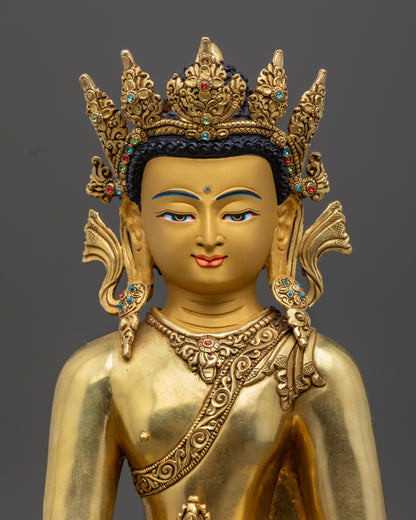 Mitrugpa Statue for Meditation | Handmade Buddhist Sculpture