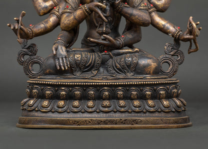 Namgyalma statue for home altar meditation shrine antique finish Buddhist art